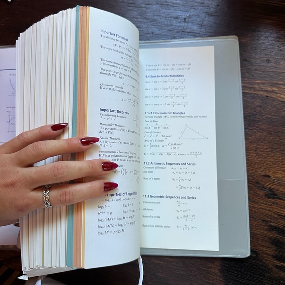 Algebra & Trigonometry Textbook - Picture 6 of 6